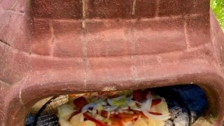 ピザ窯で発酵ピザパーティ―♡