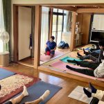 夏の集中スクーリング・体育はyogaを行いました！